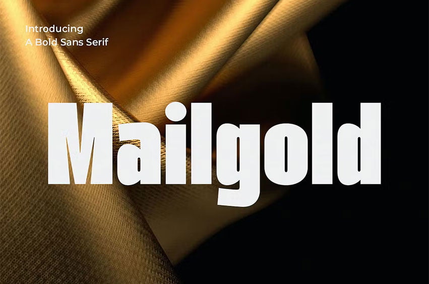 Mailgold Font