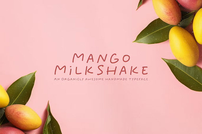 Mango Milkshake Font