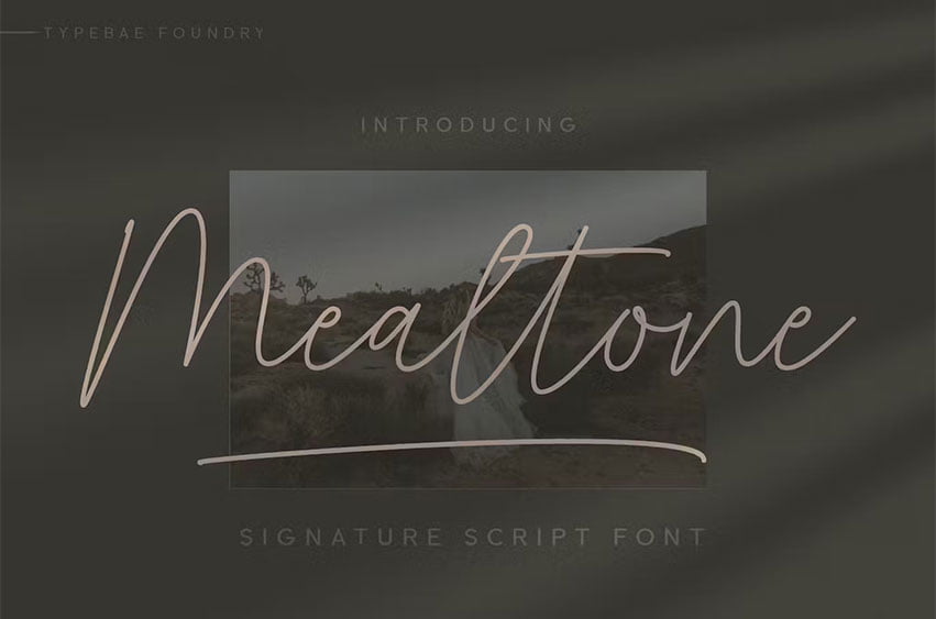 Mealtone Font