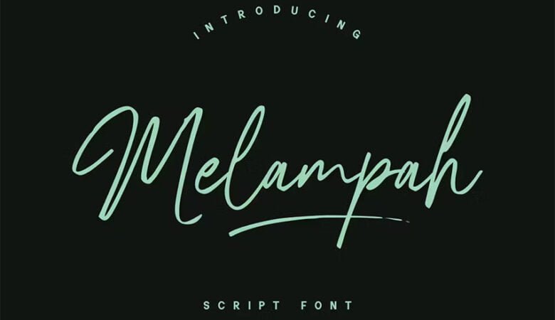 Melampah Font