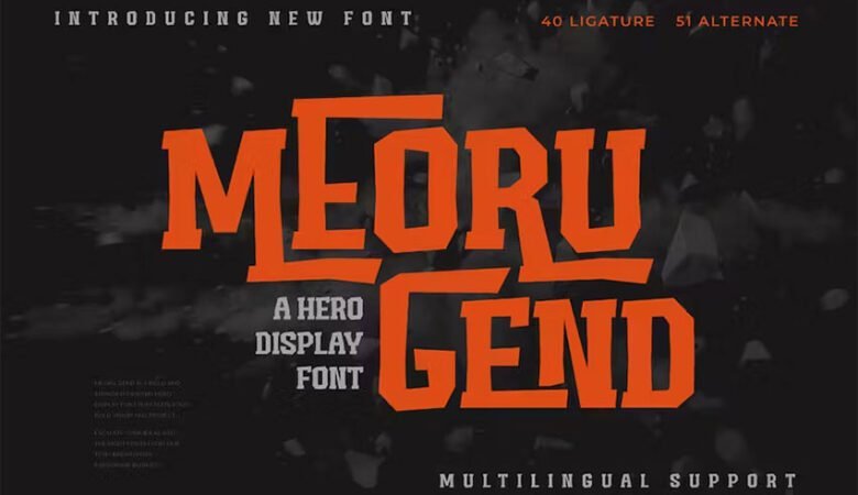 Meoru Gend Font