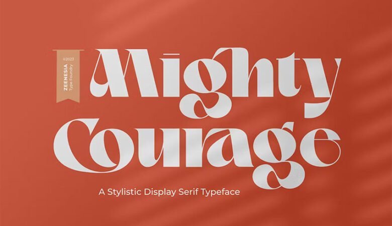 Mighty Courage Font