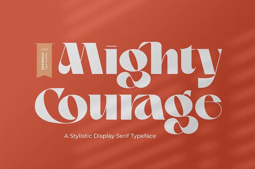 Mighty Courage Font
