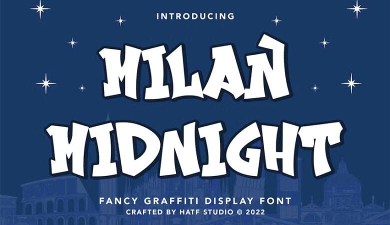 Milan Midnight Font