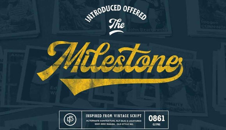 Milestone Font
