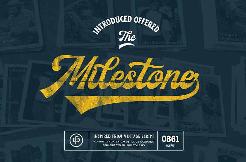 Milestone Font