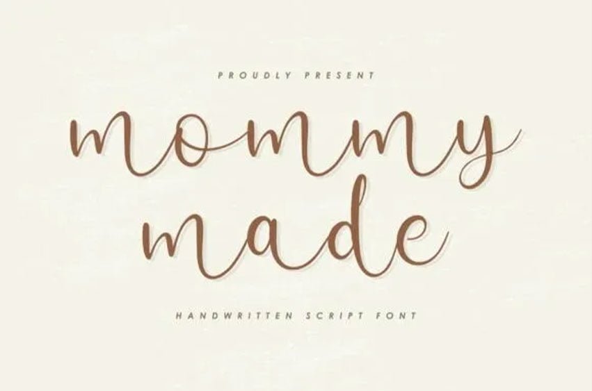 Mommymade Font