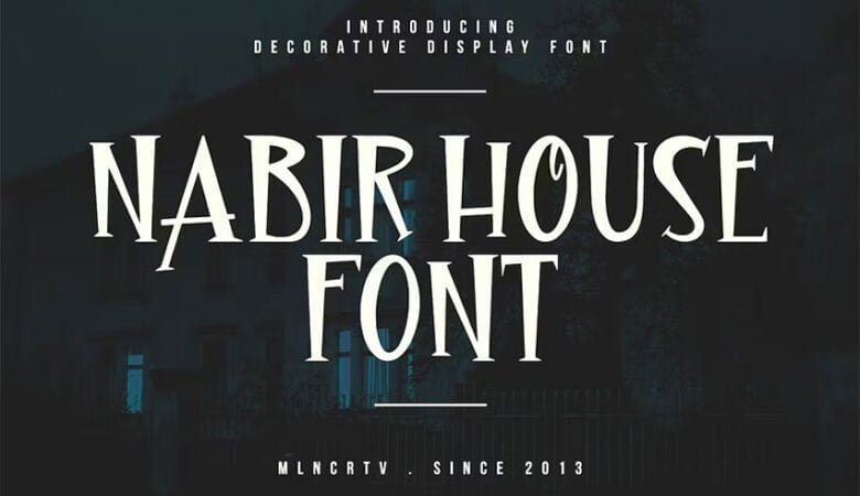 Nabir House Font