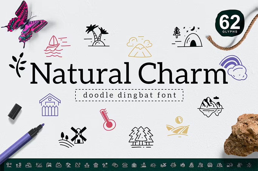 Natural Charm Font