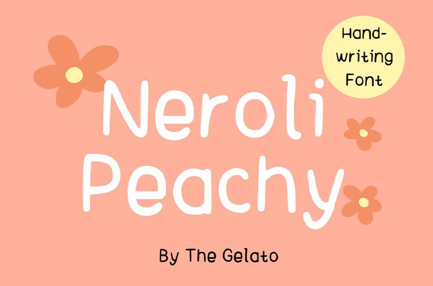 Neroli Peachy Font