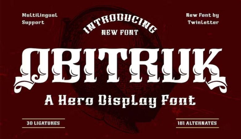 Obitruk Font