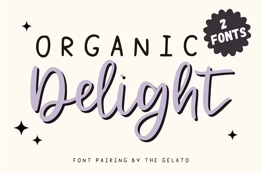 Organic Delight Font