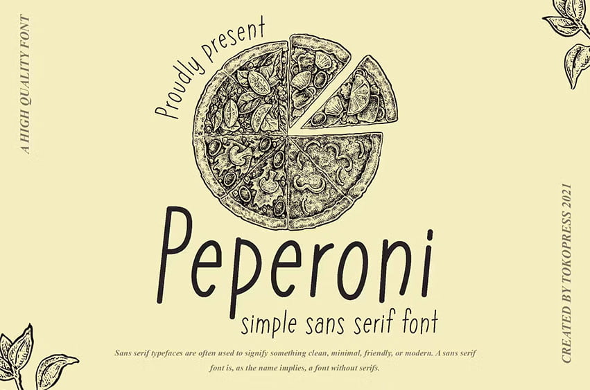 Peperoni Font