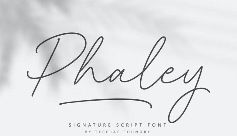 Phaley Font