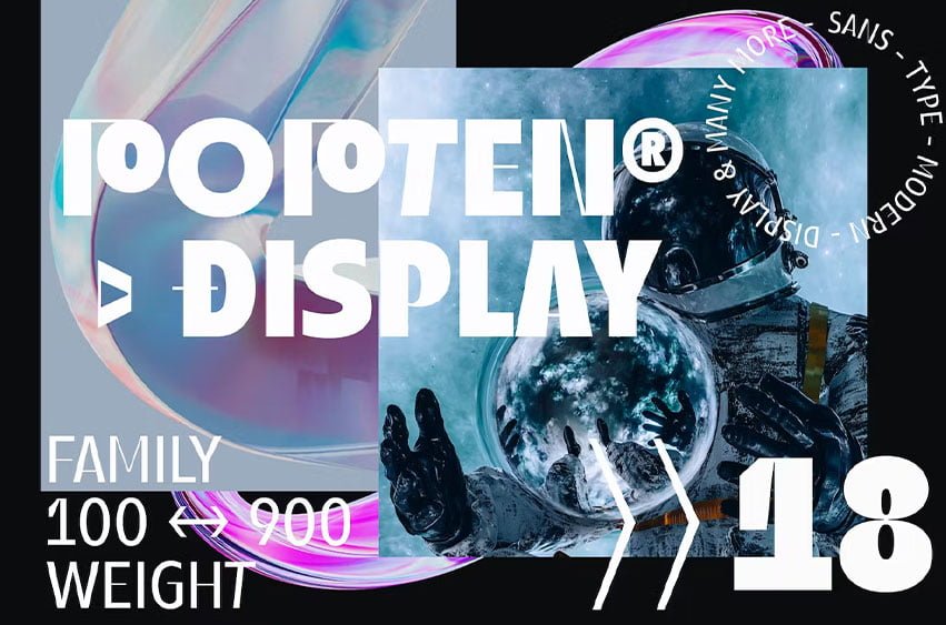 Popten Display Font