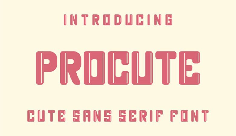 Procute Font