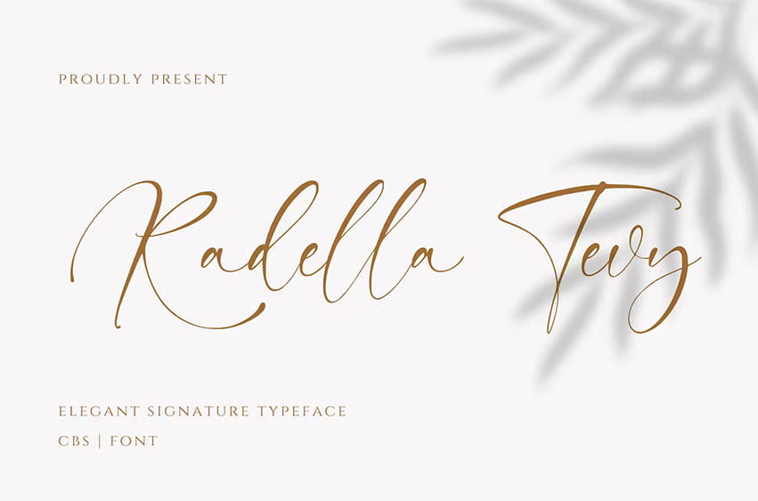 Radella Tevy Font