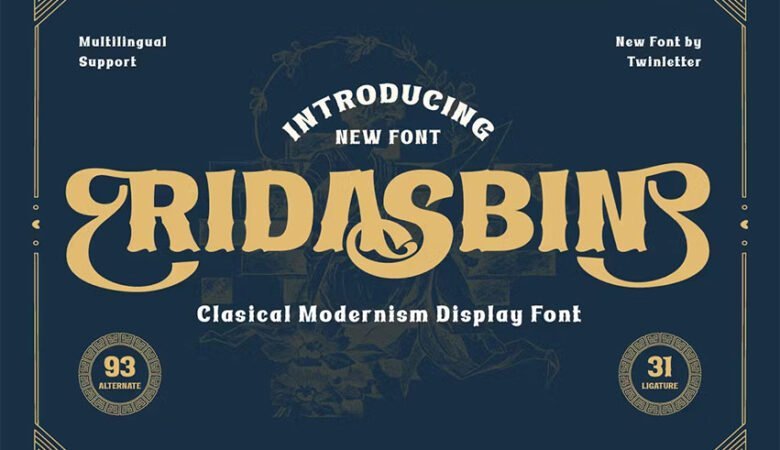 Ridasbin Font
