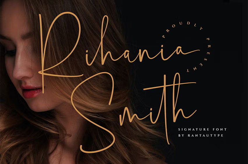 Rihania Smith Font