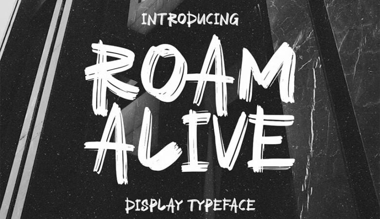 Roam Alive Font