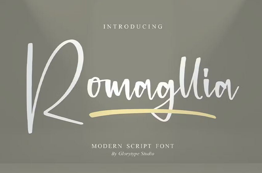Romagllia Font