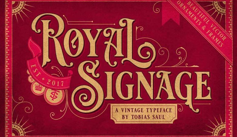 Royal Signage Font