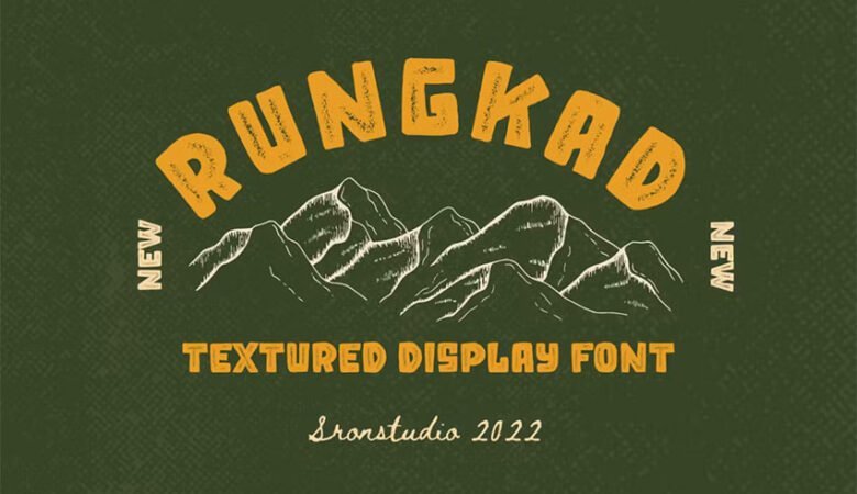 Rungkad Font