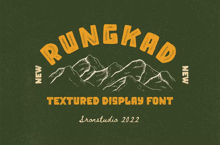 Rungkad Font