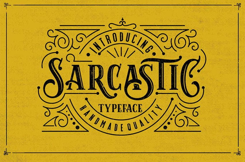 Sarcastic Font