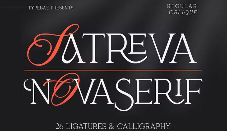 Satreva Nova Font