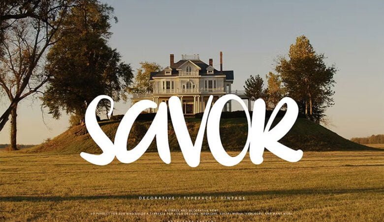 Savor Font