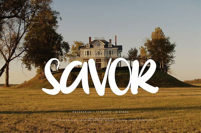 Savor Font