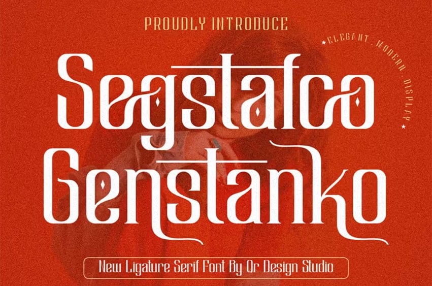 Segstafco Genstanko Font