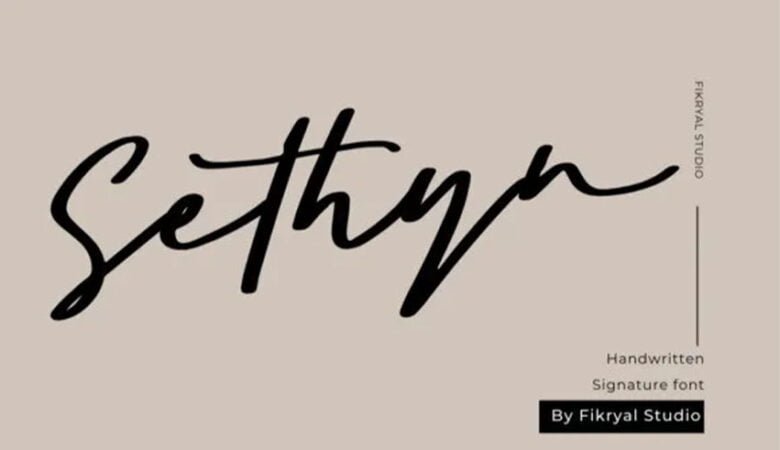 Sethyn Font