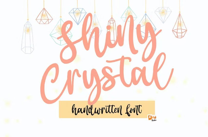 Shiny Crystal Font