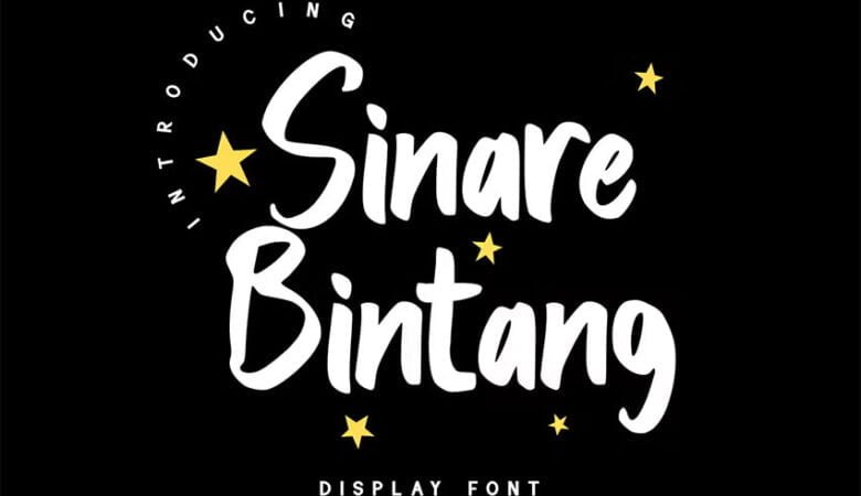 Sinare Bintang Font