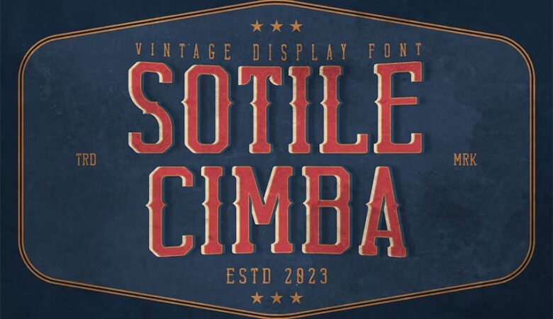 Sotile Cimba Font