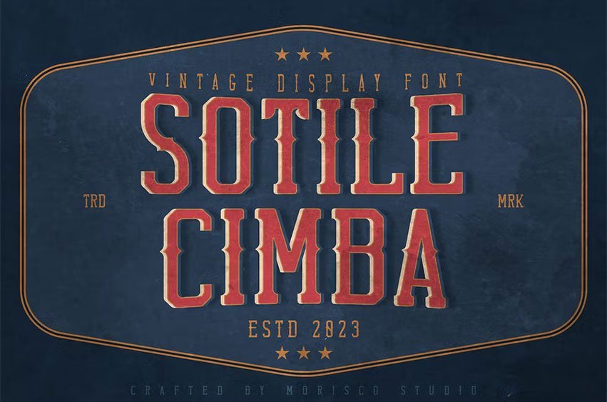 Sotile Cimba Font