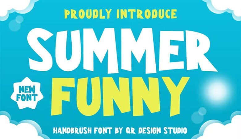 Summer Funny Font