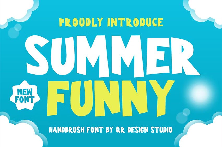 Summer Funny Font