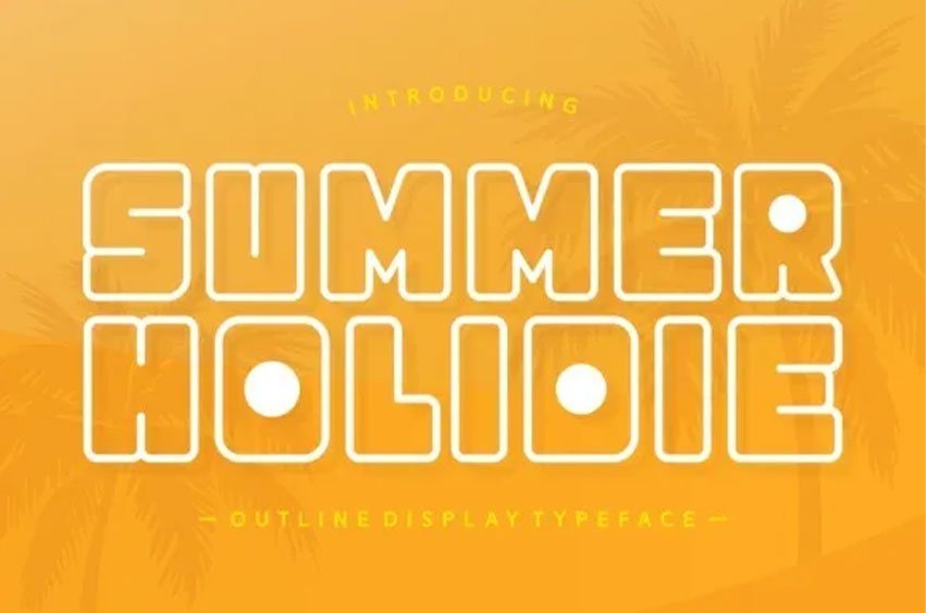 Summer Holidie Font