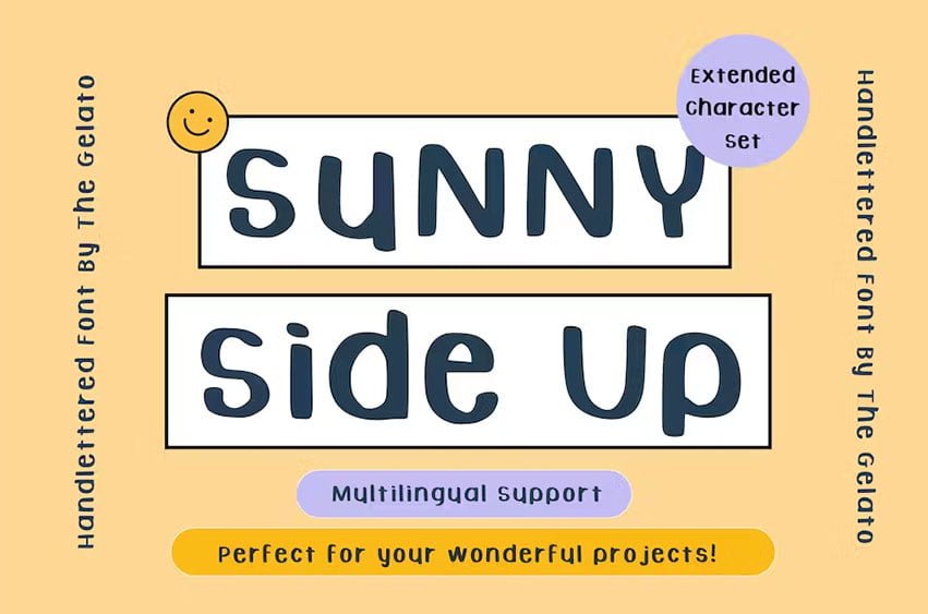 Sunny Side Up Font