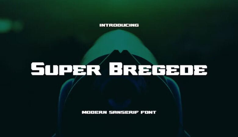 Super Bregede Font