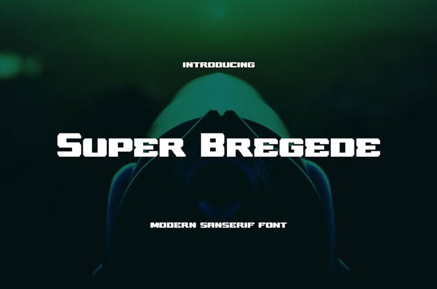 Super Bregede Font