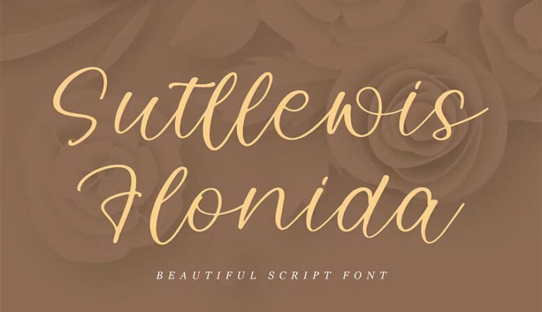 Sutllewis Flonida Font