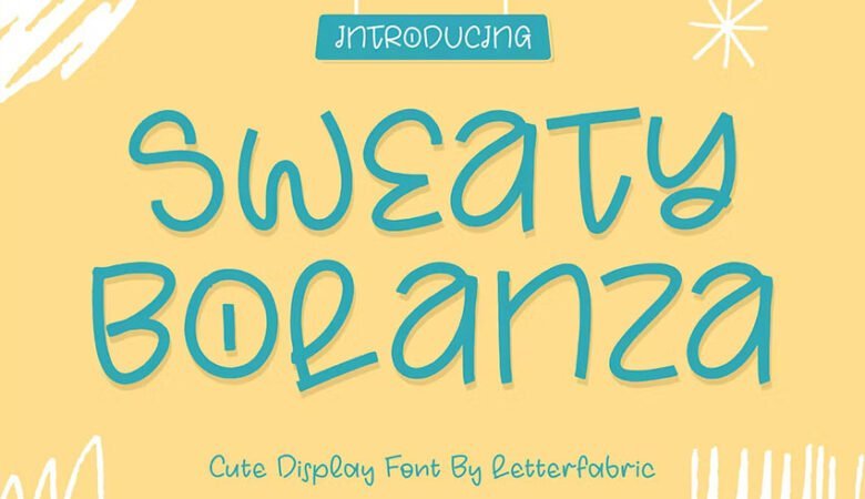 Sweaty Bolanza Font