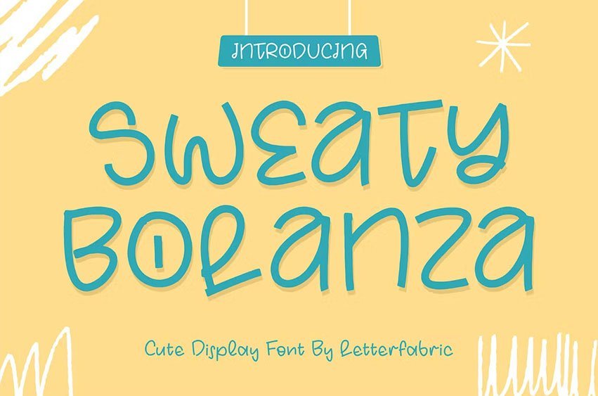 Sweaty Bolanza Font