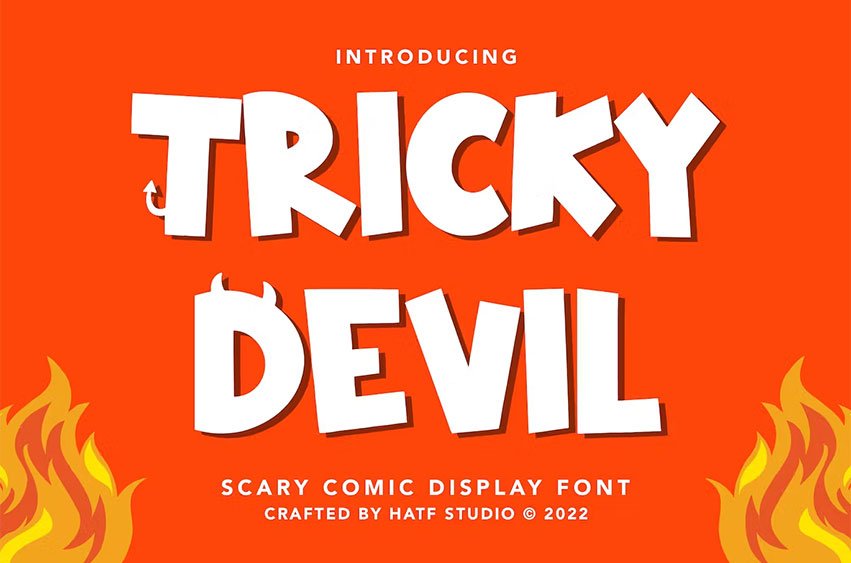 Tricky Devil Font