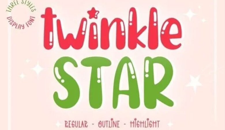 Twinkle Star Font