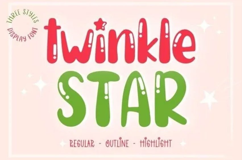 Twinkle Star Font